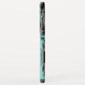 pixelförmige Linien, die abstrakte Quadrate bilden Case-Mate iPhone Hülle (Hinten/Rechts)