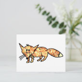 Pixelfox Postkarte (Stehend Vorderseite)