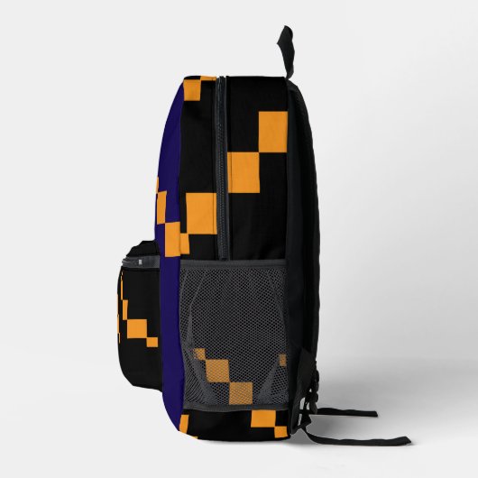 Pixelgeometrischer Rucksack (Rechts)
