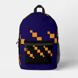 Pixelgeometrischer Rucksack