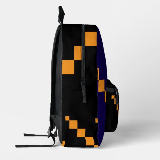 Pixelgeometrischer Rucksack (Links)