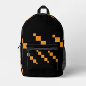 Pixelgeometrischer Rucksack (Vorderseite)