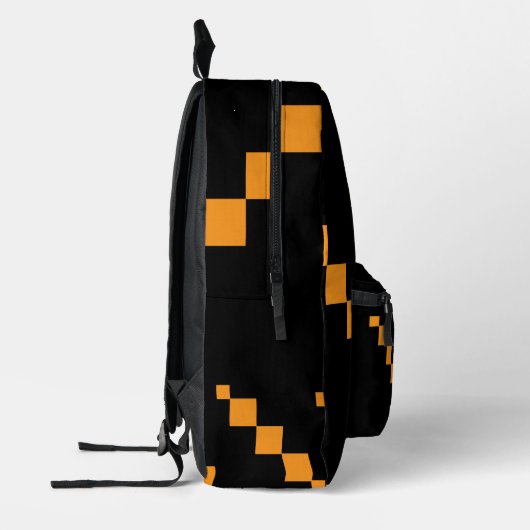 Pixelgeometrischer Rucksack (Links)