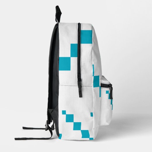 Pixelgeometrischer Rucksack (Links)