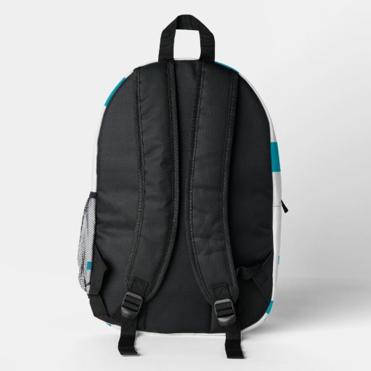 Pixelgeometrischer Rucksack (Rückseite)