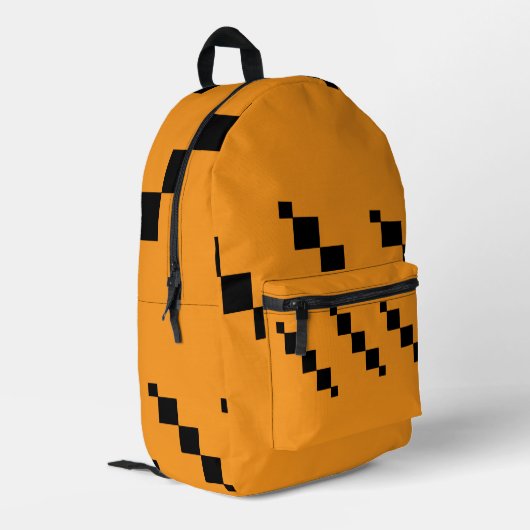 Pixelgeometrischer Rucksack (Rückseitige Ecke links)