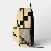 Pixelgeometrischer Rucksack (Rechts)