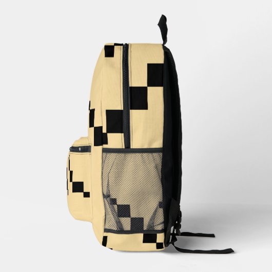 Pixelgeometrischer Rucksack (Rechts)