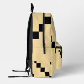 Pixelgeometrischer Rucksack (Links)