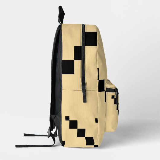 Pixelgeometrischer Rucksack (Links)