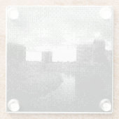 Pixelgrafik Glasuntersetzer (Rückseite)