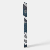 pixelige Berge iPhone Hülle (Linke Seite)