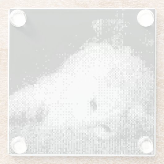 pixeliger Untersetzer (Rückseite)