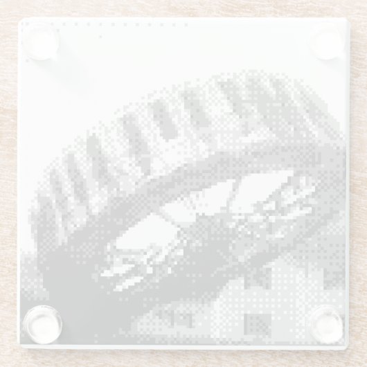 pixeliger Untersetzer (Rückseite)