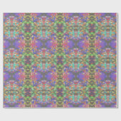 Pixeliges gemustertes jenseits der Farben des Rege Geschenkpapier (Flach)