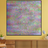 Pixeliges mathematisches Muster  Leinwanddruck (Insitu (Wohnzimmer))