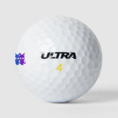 Pixelkatzen Golfball (Logo)
