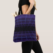 Pixelkunst des 80er Retro-Sci-Fi-Hintergrundes. Pi Tasche (Von Nahem)