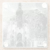 Pixelkunst Glasuntersetzer (Rückseite)