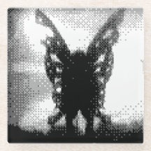 Pixelkunst-Mothman