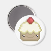 Pixelkuppelmagnet Magnet (Vorderseite/Rückseite)