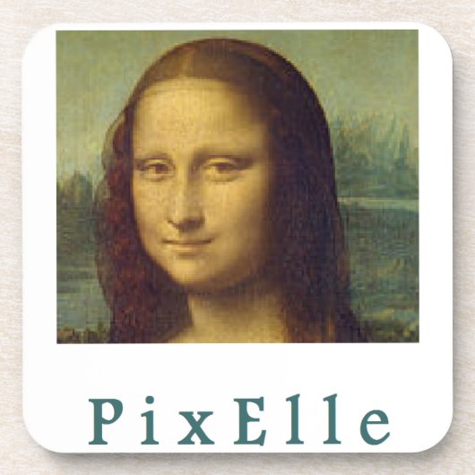 Pixelle Getränkeuntersetzer (Vorderseite)