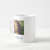Pixelle Kaffeetasse (Vorderseite Links)