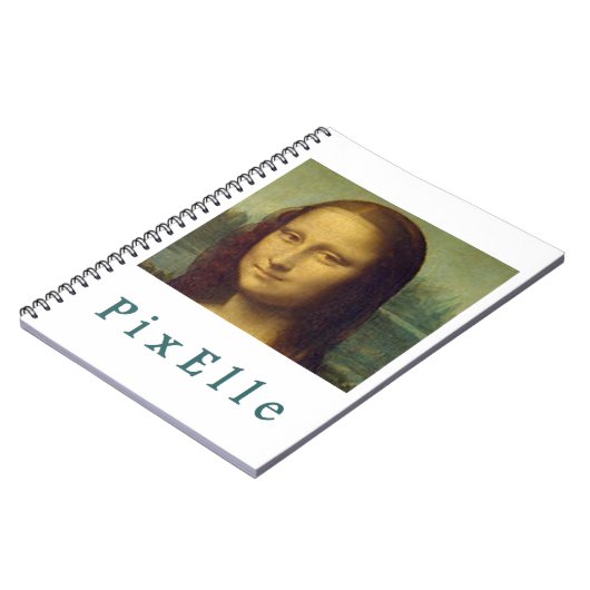 Pixelle Notizblock (Linke Seite)