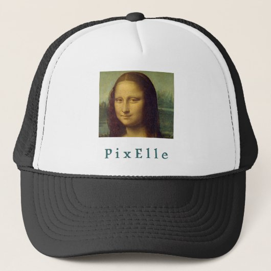 Pixelle Truckerkappe (Vorderseite)