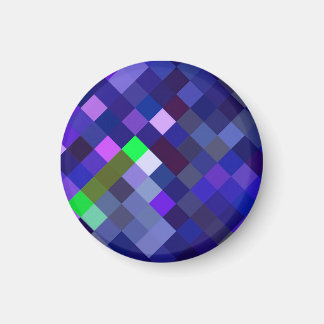 Pixelmuster - Indidigo Magnet