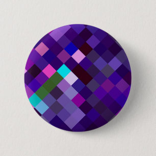 Pixelmuster - Lila Button