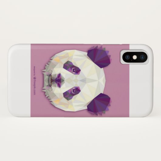 Pixelpanda Case-Mate iPhone Hülle (Rückseite (Horizontal))