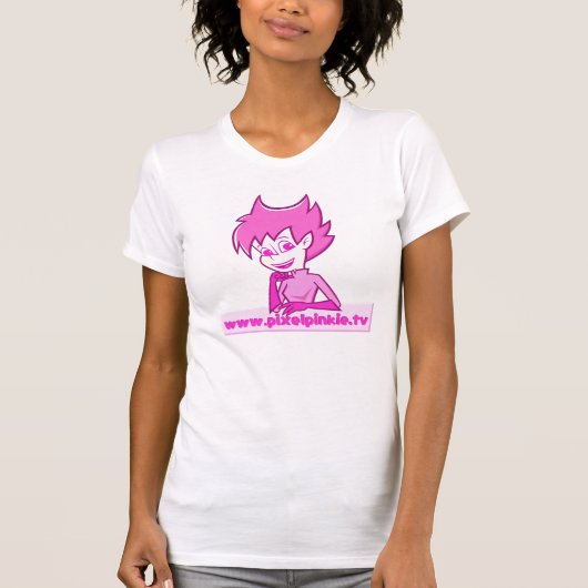 Pixelpinkie-Logo T-Shirt (Vorderseite)