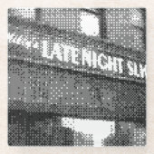 Pixelpizzeria Glasuntersetzer (Vorderseite)