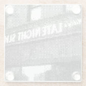 Pixelpizzeria Glasuntersetzer (Rückseite)