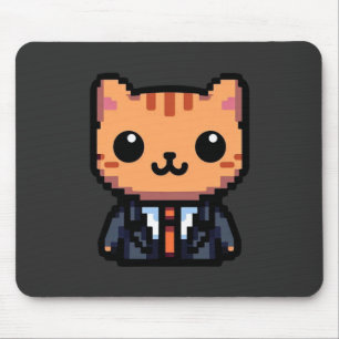 Pixelreinigungskatze Mousepad