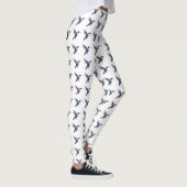 Pixels Blue Hummingbird Leggings (Rechts)
