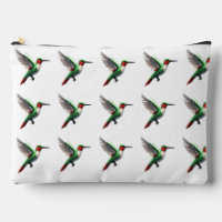 Pixels Green Hummingbirds