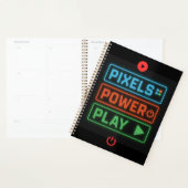 Pixels Power Play Gamer Planner – Game On! Planer (Anzeige)