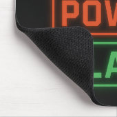 Pixels Power Play – Retro-Gamer-Mauspad-Design Mousepad (Ecke)