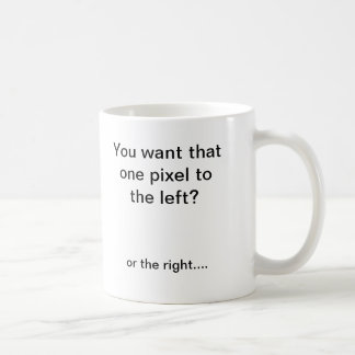 Pixelschieber Kaffeetasse