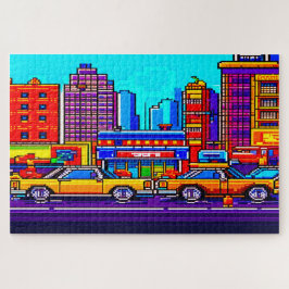 Pixelstadt Puzzle