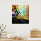 Pixelsymphonie Poster (Küche)