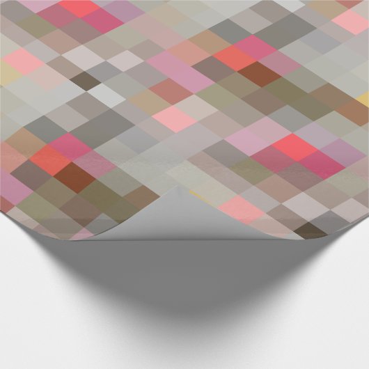 Pixelumhüllungspapier Geschenkpapier (Ecke)