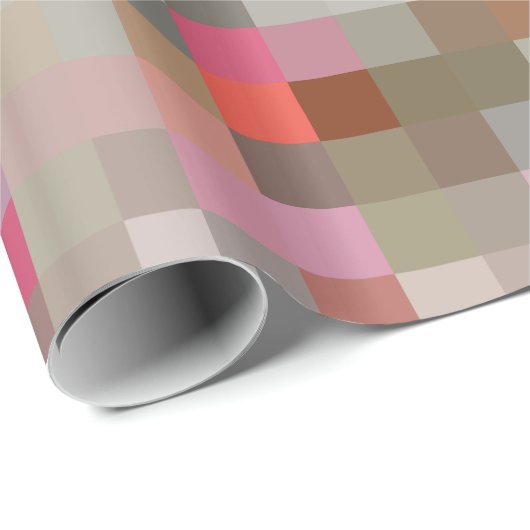 Pixelumhüllungspapier Geschenkpapier (Rolleneckpunkt)