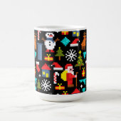 PixelweiWeihnachtsWeihnachtsWeihnachtsWeihnachtsWe Kaffeetasse (Mittel)