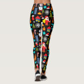 PixelweiWeihnachtsWeihnachtsWeihnachtsWeihnachtsWe Leggings (Rückseite)