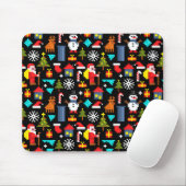 PixelweiWeihnachtsWeihnachtsWeihnachtsWeihnachtsWe Mousepad (Mit Mouse)