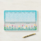 Pixelwiese Wochenplaner Post-it Klebezettel (Auf Schreibtisch)