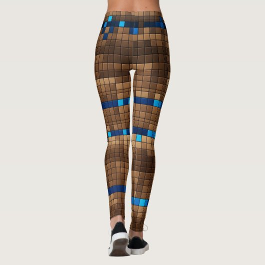 Pixelwood-Leggings Leggings (Rückseite)